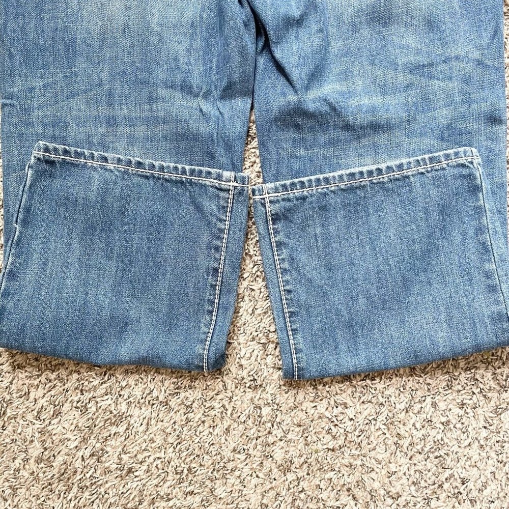 Rock & Roll Denim Cowboy Jeans Mens 36x28.5 Relaxed Straight Leg Double Barrel - Picture 11 of 11